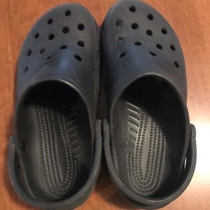 Crocs. Black. GUC. Size 7